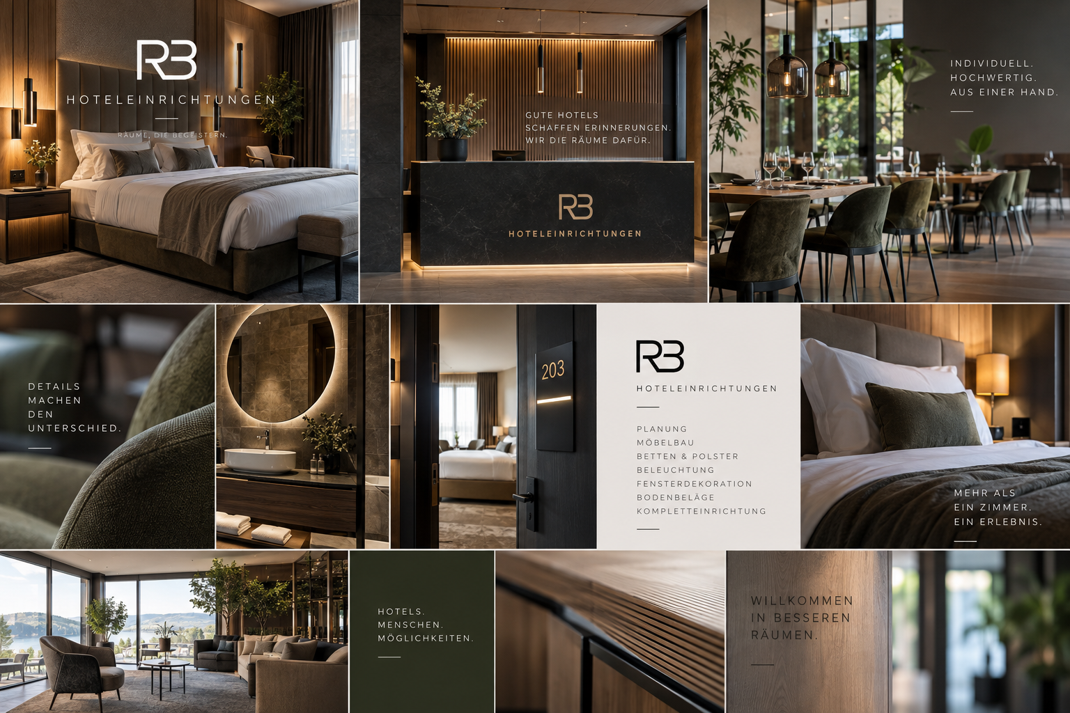 RB Hoteleinrichtungen – Gestaltung und Innenausbau